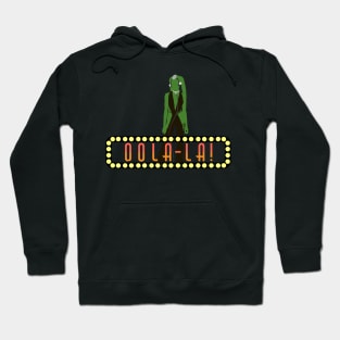 Green Alien Dancing Queen Hoodie